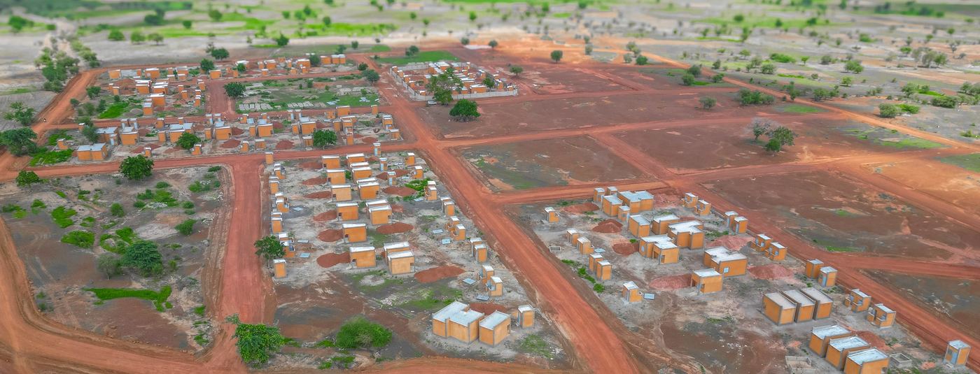 Bassendingo resettlement site, Mine de KIAKA SA, 2025