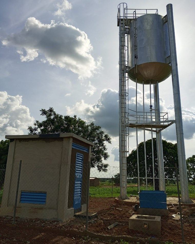 Water tower and pump house, Youngou